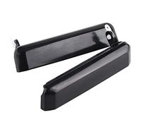 Akozon Poignée de porte King Cab + 1 paire de poignées de porte de voiture Pièce de rechange de poignée de porte de voiture Accessoire de remplacement de poignée de porte extérieure avant