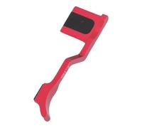 Akozon Poignée de Pouce avec Couvre-Chaussure Adaptée à L'appareil Photo X T50, en Alliage D'aluminium, Repose-Pouce, Accessoire de Photographie (Rouge)