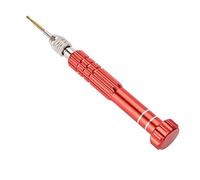 Akozon Poignée de Tournevis avec 5 Embouts de Précision, Lunettes de Téléphone et Kit d'outils de Réparation de Montres Bleu (rouge)