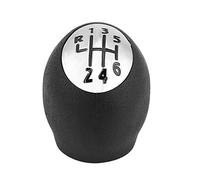 Pommeau de changement de vitesse, Pommeau de levier de vitesse de voiture à 6 vitesses Levier de tête de pommeau de levier de vitesse de poignée de tête de bâton automatique Pour Megane Scenic