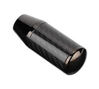 Akozon Pommeau de Levier de Vitesse Universel en Alliage D'aluminium et Fiber de Carbone, pour la Plupart des Voitures