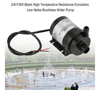 Akozon Pompe à Eau sans Brosse à Faible Bruit 24V 10W - Pompe de Circulation de qualité Alimentaire pour Aquarium, Fontaine et Utilisation Médicale
