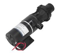 Akozon Pompe à Eaux Usées, Broyeur à Haute efficacité, pour Eaux Usées, Camping-car, Auto-amorçante, Faible Bruit, Bateau Marin, Toilettes, Camping-car, Agricole (DC24V)