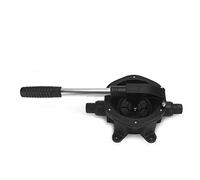 Akozon Pompe à Membrane Manuelle pour Bateaux - Pompe de Cale Manuelle Marine 45 Lpm/720 GPH avec Filetage en Acier Inoxydable, Poignée Antidérapante - Navigation de Plaisance et Voile