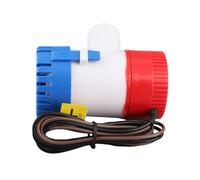 Akozon Pompe de Cale Marine Submersible 12 V 3 A - Pompe de Décharge d'eau 1 100 GPH pour Yachts et Bateaux, Conception Compacte avec Moins d'arbre en Acier et Crépine de Nettoyage Rapide