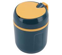 Akozon Pot Alimentaire Isotherme Double Couche 480 Ml - Récipient à Soupe Thermique en Acier Inoxydable 304 pour le Déjeuner, le Bureau, l'école, le Camping et les Voyages (BLUE)