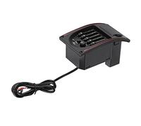 Akozon Préampli pour Guitare électrique Acoustique à 5 Bandes, égaliseur Eq, avec Accordeur et écran LCD