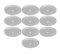 Akozon Presse à café Réutilisable en Acier Inoxydable 304, Maille Filtrante pour Cafetière de 1000mm, Idéale pour Préparer du thé et du café, 10 Pièces (150 grains)