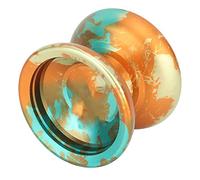Akozon Professional Non Répondu en Alliage de Yoyo Ball pour Les Enfants - Poids équilibré et Rotation Stable, Idéale pour Les Joueurs Avancés, Conception élégante, Comprend des Accessoires