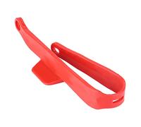 Akozon Protecteur de Bras Oscillant, Protection de Bras Oscillant Arrière de Curseur de Chaîne de Moto pour BSE Bosuer BBR CRF70 KLX TTR 110-160cc Dirt Pit Bike(Rouge)