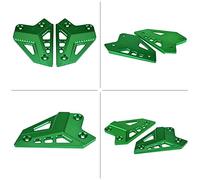 Akozon Protecteur de Repose Pied de Moto en Aluminium CNC Z900 à Partir | Protège Repose Pied, Alliage D’aluminium anodisé, Résistant à la Rouille, Montage Direct par Vis, Compatible Z900 2017 et