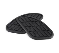 Akozon Protecteur de Réservoir de Moto, Paire de Protections Latérales de Protection de Réservoir de Carburant de Moto, Autocollant de Protection de Réservoir de Carburant de Gazole(Le Noir)