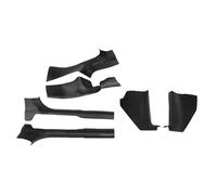 Akozon Protection de Seuil de Porte Abs Noir pour Modèle Y Juniper 2025 | Plaque de Protection, Protection D'entrée Automobile Abs, Accès Avant Arrière, Protection contre les Débris