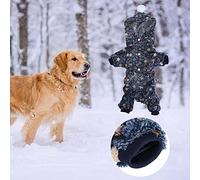 Akozon Pyjama Confortable à Quatre Pattes pour Chiens et Chats - Body Chaud Automne/Hiver pour Petits Animaux - Tenue Mignonne et Confortable pour l'automne et l'hiver (XL)