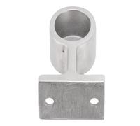 Akozon Raccord de Main Courante en Acier Inoxydable, Support d'extrémité de Raccord de Main Courante de Bateau Robuste à 60 Degrés pour Tube de 22 Mm, Acier Inoxydable 316 de qualité