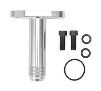 Akozon Raccord de Vidange Turbo 10AN CNC en Aluminium, Espacement des | Adaptateur de Retour D'huile, Alliage D'aluminium, Ajustement T3 T4 T04B T04E, Compatible avec Joint Torique à 450 Degrés,