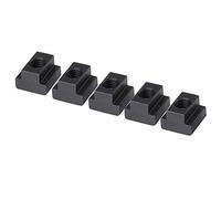 Akozon Rainure en T Black Oxyde Finition T Slot M12 Threads Fit Dans Les T-slots Dans Les Machines-outils Tables Set de 5pcs