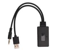 Akozon récepteur audio Bluetooth pour voiture Récepteur universel Bluetooth 5.0 adaptateur audio stéréo de voiture câble