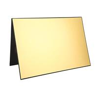 Akozon Réflecteur d'éclairage Réflecteur Pliable à 180 Degrés 3 Couleurs en Carton épais Diffuseur de Lumière Accessoire de Photographie pour Appareil Photo - de Photographie Diverses Utilisations