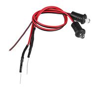 Akozon Reminnbor Voyant d'alarme Clignotant 1 Paire DC 12V de Voiture LED Alternant Clignotant d'alarme de Montage au Tableau de Bord Clignotant Alternatif