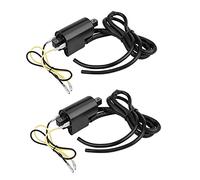 Akozon Remplacement de la Bobine D'allumage Dirt D'accessoire de Bobine D'allumage Moto Plateau D'allumages 2 Bobine Dirt Bike pour GSF400 GSF600 GSF1200 Bandit