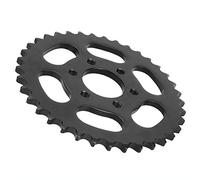 Akozon Remplacement du Pignon Arrière électrique 37 Dents-pièce de Scooter en Acier de Haute qualité 428 6 Pièces Pignons d'entraînement à Trous