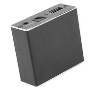 Akozon Répartiteur 4K 60Hz avec Sortie Optique et 3.5Mm, Extracteur de Son 5.1 Canaux pour Console de Jeu TV Home Cinéma