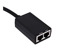 Akozon Répéteur d'extension Balun Ethernet Lan Ethernet Balun, 30M, sur Rj45 Cat5E Cat6, pour Transmission Vidéo 1080P