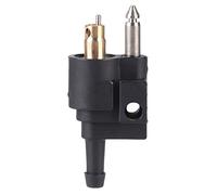 Akozon Réservoir de Carburant Mâle Connecteur Joix de Tuyau Compatible avec le Moteur Extérieur Remplacement Facile pour la Ligne de Tuyau de 1/4 de Pouce en Plastique Noir 1