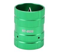 Akozon Respect de Tuyau en Métal avec 4 Lames en Acier Inoxydable - Outil de Chanfreinage à Tube Polyvalent pour les Tuyaux en Cuivre, en PVC et en Aluminium
