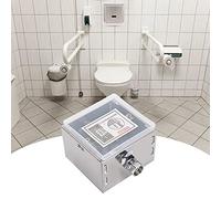 Akozon Rinçage d'Urinoir à Induction Automatique | Capteur Infrarouge Urinoir Robinet de Chasse Toilettes | Accessoires pour - Outils et Rénovation Domiciliaire/Plomberie/Toilettes/Robinets de