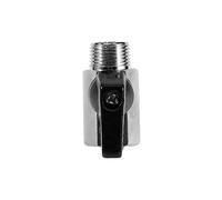 Akozon Robinet de Régulation D' en Laiton 3/8 Pouce, Filetage Mâle | Compact pipe fitting connector, plumbing industrial use, brass construction