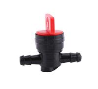 Akozon Robinet d'essence Robinet d'essence universel en plastique de 6 mm en ligne, adapté pour tuyau de 1/4 de tuyau