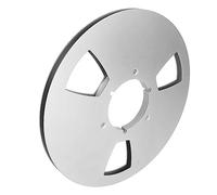 Akozon Roule de Bande Vide de 10,5 Pouces 1/4 Pouce (Silver)