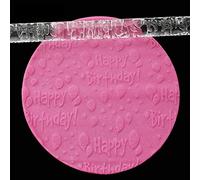 Akozon Rouleau à Pâtisserie en Acrylique Convivial pour Pâtisserie, Pâte et Biscuits - 28 Motifs, Poignée Confortable, Design Compact - Outil de Cuisine Idéal pour les Amateurs de (#11)