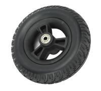 Akozon Rouleau Avant en Polyuréthane pour Scooter de mobilité électrique, Mousse, Anti-crevaison, Roulement Silencieux, Amortissement Stable, Accessoire pour Personnes âgées