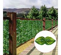 Akozon Rouleau de Dépistage des Feuilles Artificielles - Mur de Couverture Résistant aux Fade pour Le Jardin, Le Balcon et Le Décor d'intimité Intérieure (A)
