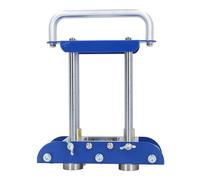 Akozon Rouleau de Tôle - Cintreuse à Rouleaux à 3 Stations pour Matériaux de Toiture en Métal, Outil de Pliage Manuel de 0 à 90 Degrés pour Toits et Kiosques