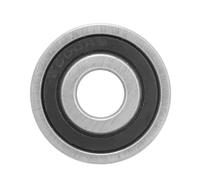 Akozon Roulements à Billes en Acier à Gorge Profonde 6200RS, 10 Pièces, 10mm, Ingénierie de Précision pour Moteurs, Boîtes de Vitesses et Plus