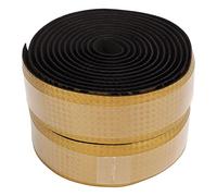 Akozon Ruban de Guidon de Vélo Souple pour Guidon de Vélo, Motif en Fiber de Carbone, Absorption des Chocs, Sangle Non S dégradé doré, Accessoires Professionnels pour Utilisation (GOLD)