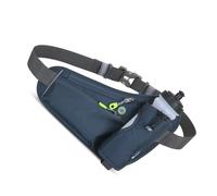 Akozon Sac à Courroie d'hydratation Sportive - Pack de Taille Coulant avec Porte-Bouteille d'eau pour Hommes et Femmes, Idéal pour Courir, Faire du Vélo, de Randonnée et de Marche (Gris foncé)