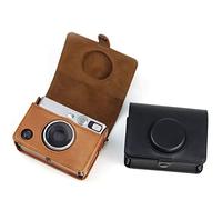 Akozon Sac Rétro en Cuir PU pour Appareil Photo Numérique, étui en Cuir pour Photographie pour Mini (Brown)