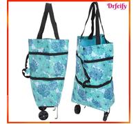 Akozon Sacs à roulettes pliables (Style 2)Airshi Sac De Courses Sac De Courses Pliable Avec Poignée deco lit Style 2