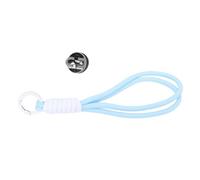 Akozon Sangle à Main de Caméra d'action pour Poche 3 pour 360 X4 Corde 1/4 Pouce Vis en Aluminium en Alliage Polyester Corde de Caméra Bleu Clair 15,5 Cm