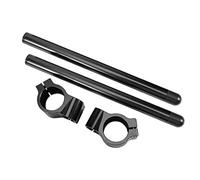 Akozon Séparation de guidon de moto en aluminium universel de 38 mm Accessoire modifié(Noir)