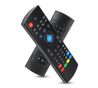 Akozon Souris Air Fly sans Fil 2,4 G avec Détection de Mouvement Infrarouge, Contrôleur Confortable au Toucher pour TV et PC, Gyroscope 6 Axes et Capteur G Inclus