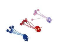 Akozon Souris de Noël pour Chat, Ornements Sûrs, Pratiques et Intéressants, en Peluche, pour Animaux de Compagnie, Accessoires Professionnels à Utiliser