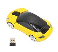 Akozon Souris sans Fil 2 4 GHz Plug and Play pour Voiture Alimentée par Batterie Souris D'Ordinateur 2 4 G Wi-FI avec Souris USB 3D Sports Styling Ordinateur pour Windows Récepteur
