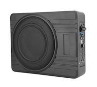 Akozon sous Le subwoofer de siège, stéréo de Voiture 10 Pouces 12 V 800 W Mince Haut-Parleur de Basse Audio Son Clair pour la Modification de Voiture sous-Pas d'espace Perdu