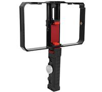 Akozon Stabilisateur Portatif Universel de Cage de Téléphone Portable pour la Prise de Vue en Direct et Les Tirs de Suivi